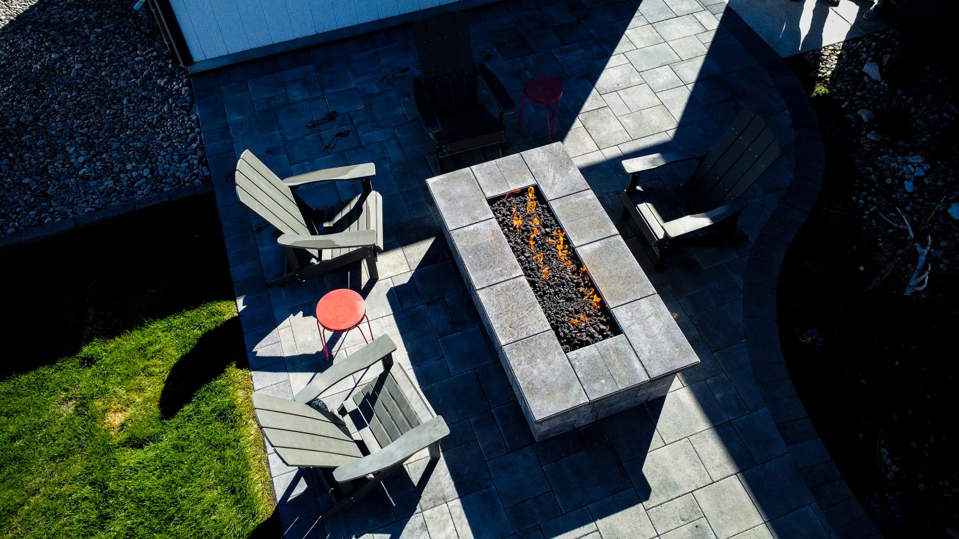Eagle Foothills landscaping project by Fierce Island client