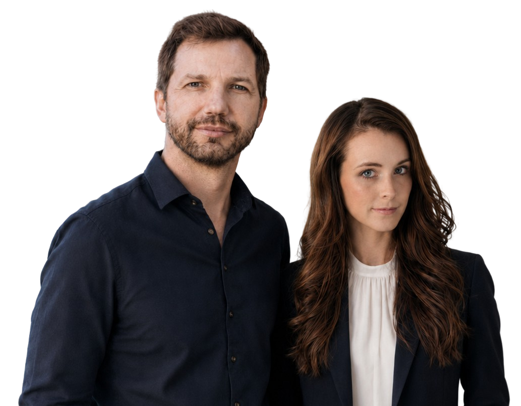 Jared and Rachelle Nelson, Fierce Island web design team in Boise, Idaho