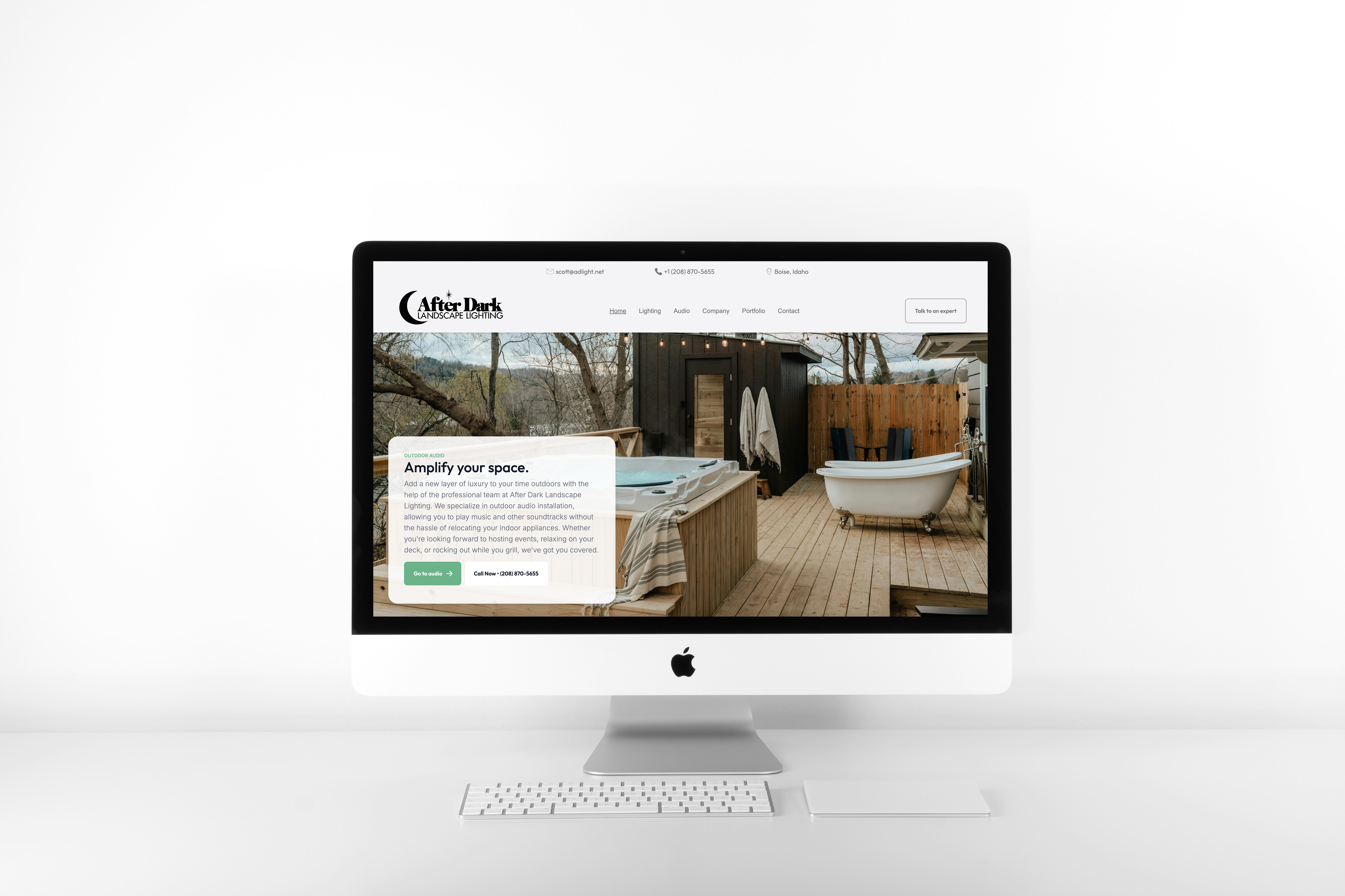 After Dark Landscape Lighting website