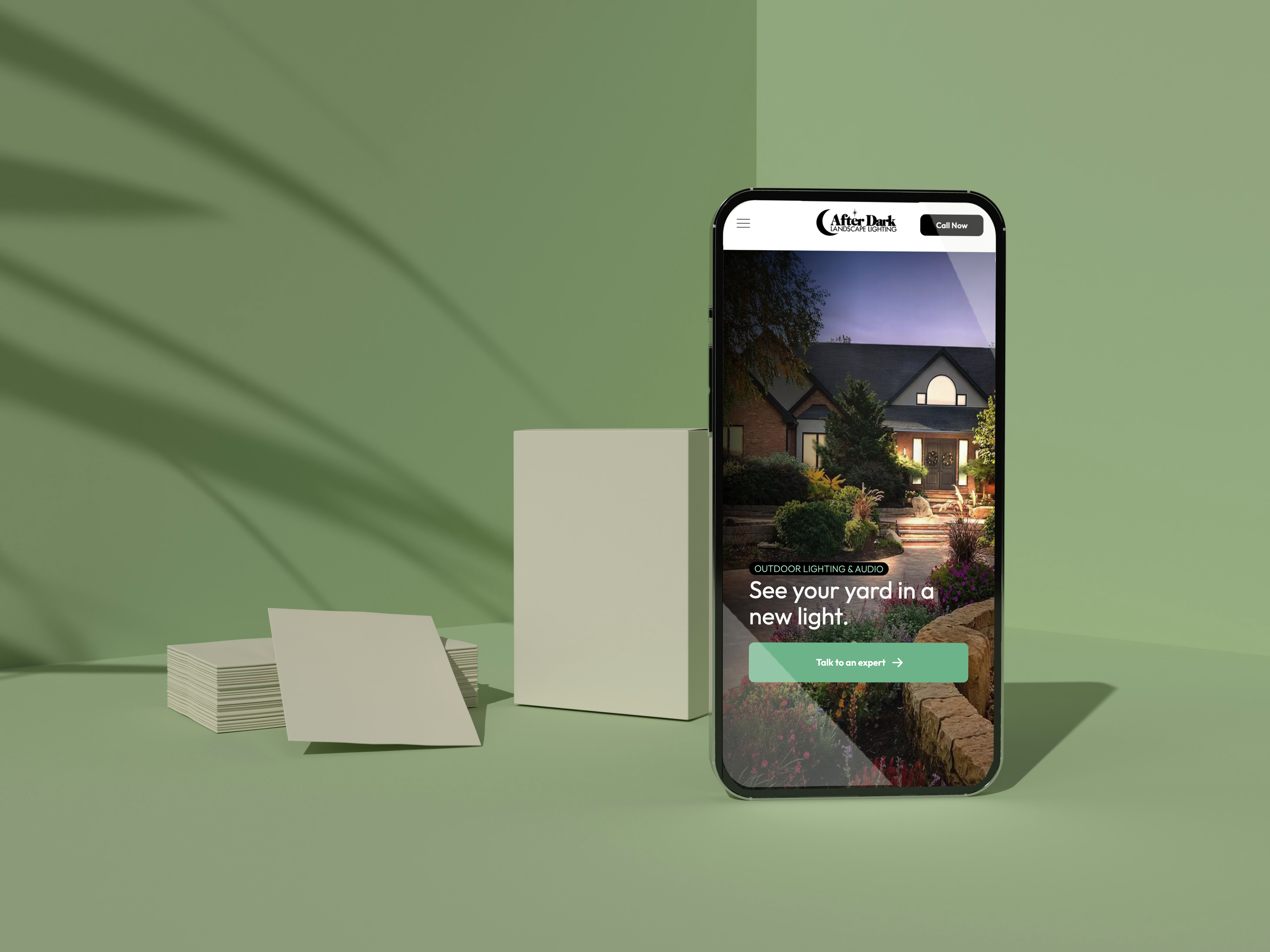 After Dark Landscape Lighting website